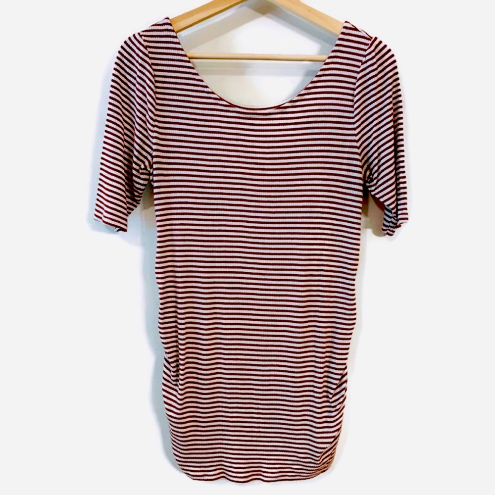 Ribbed Maternity Tee